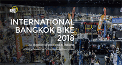 Desktop Screenshot of internationalbangkokbike.com